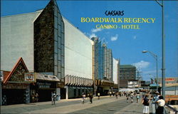 Caesers Boardwalk Regency Casino-Hotel Postcard
