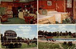 Washburn's Motel Court Rocky Mount, NC Postcard Postcard