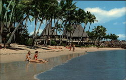 The Fijian, Yanuca Island Resort South Pacific Postcard Postcard