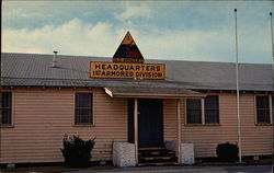 Headquarters Building, 1st Armored Division Postcard