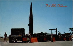 Fort Sill, Oklahoma Postcard