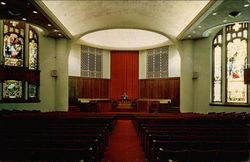 The First Baptist Church Postcard