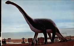 Wall Drug's Dinosaur South Dakota Postcard Postcard