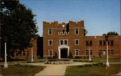 The Quadrangle, Residence for Men, State University of Iowa Iowa City, IA Postcard Postcard