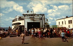 Island Ferry Boat, Cape Cod Postcard