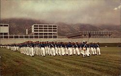 The Cadet Wing and Academic Buildings, U.S. Air Force Academy Colorado Springs, CO Postcard Postcard