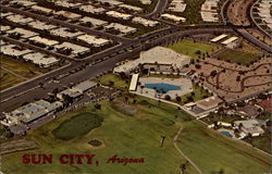 Olympic-size Swimming Pool in Recreational Complex Postcard