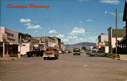 Saratoga, Wyoming Postcard Postcard
