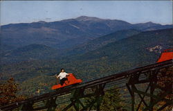 Mt. Cranmore Skimobile ( Upper Unit) Postcard