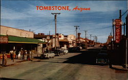 Allen Street, "The Main Drag" Tombstone, AZ Postcard Postcard