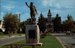Doughboy Memorial Postcard