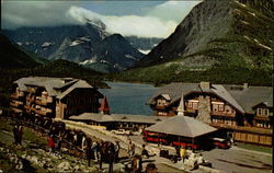 Many Glacier Hotel Postcard