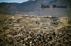 Butte, Montana Postcard Postcard