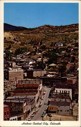 Aerial View of Main Street Postcard