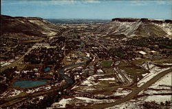 View of City and Table Mountains Postcard