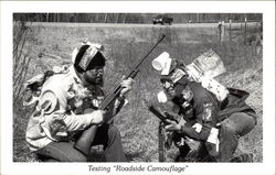 Testing "Roadside Camouflage" Postcard