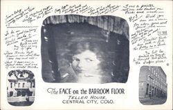 The Face on the Bar Room Floor Postcard