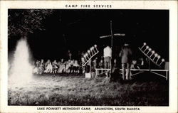 Lake Poinsett Methodist Camp Postcard