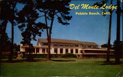 Del Monte Lodge Pebble Beach, CA Postcard Postcard