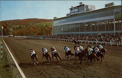 Green Mountain Park Racetrack Postcard
