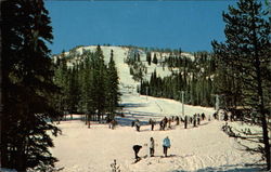 Anthony Ski Area North Powder, OR Postcard Postcard
