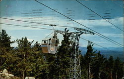 Gondola Approaching Summit - Mt. Whittier West Ossipee, NH Postcard Postcard