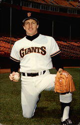 Mark Calvert, San Francisco Giants Postcard