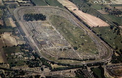 500 Mile Speedway Postcard