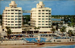 The Sherry Frontenac Hotel Miami Beach, FL Postcard Postcard