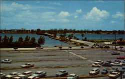 View of Lake Worth Postcard