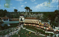 Terrace Cypress Gardens, FL Postcard Postcard