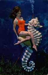 Weeki Wachee Springs - Underwater Pals Postcard