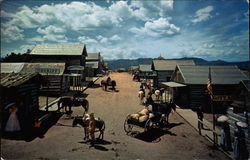 Buckskin Joe Mining Town Postcard