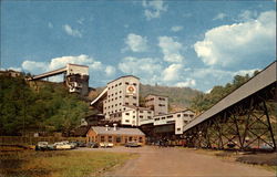 Modern Coal Mine Morgantown, WV Postcard 