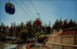 Skyway Anaheim, CA Disney Postcard Postcard