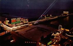 Steel Pier Postcard