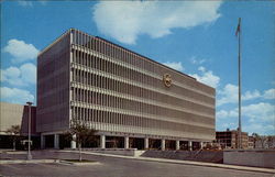 United States Post Office Houston, TX Postcard Postcard