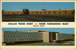 Dallas Trade Mart and Home Furnishing Mart Postcard