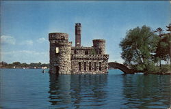 Boldt Castle near Alexandria Bay, St. Lawrence River Postcard