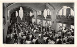 Simpson's Arcadian Court Postcard