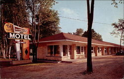 Glenwood Motel Postcard