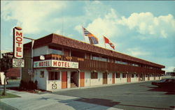 Pacific Isle Motel Postcard