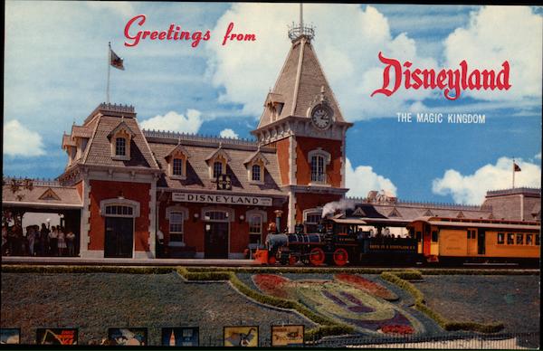 Greetings from Disneyland The Magic Kingdom