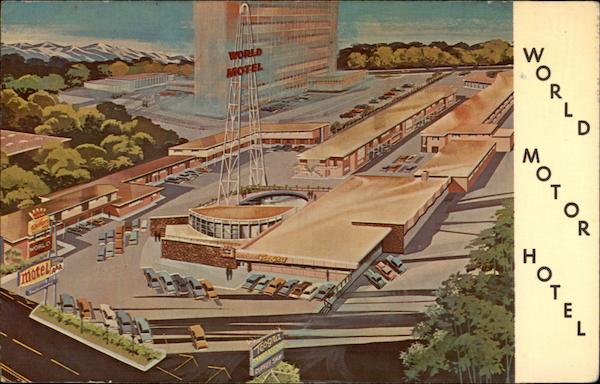 World Motor Hotel Salt Lake City Utah