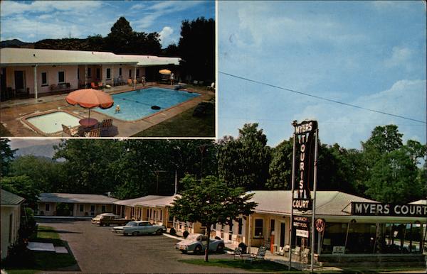 Myers Court, Downtown Bryson City North Carolina