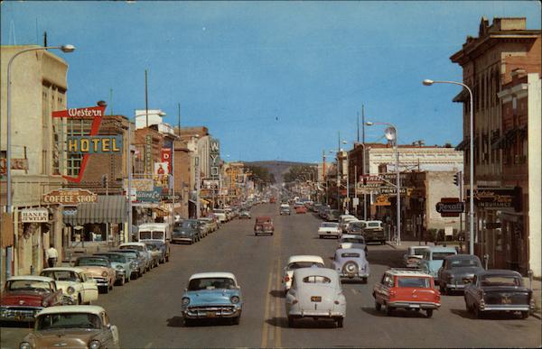 Downtown Business Section Sheridan Wyoming