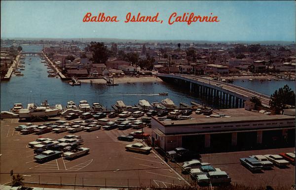 Newport Harbor Island Balboa Island California