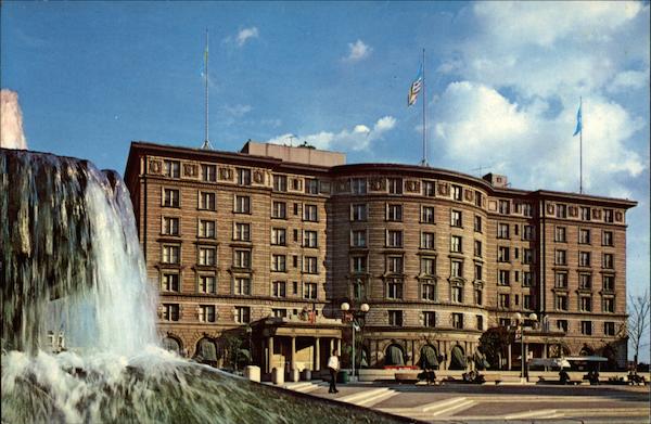 The Sheraton Plaza Hotel, In Historic Copley Square Boston Massachusetts