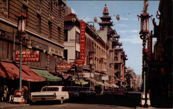 Grant Avenue, San Francisco Chinatown California