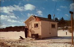 United States Post Office Building Postcard